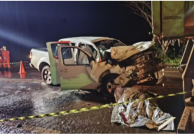 Quatro da mesma família morrem em acidente na GO-164