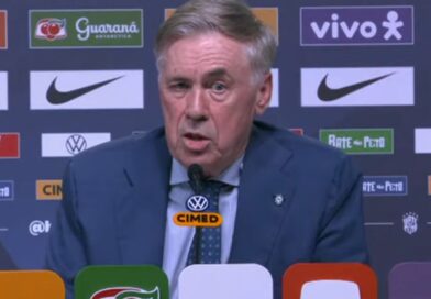 Carlo Ancelotti diz que Neymar precisa evoluir fisicamente para voltar à seleção