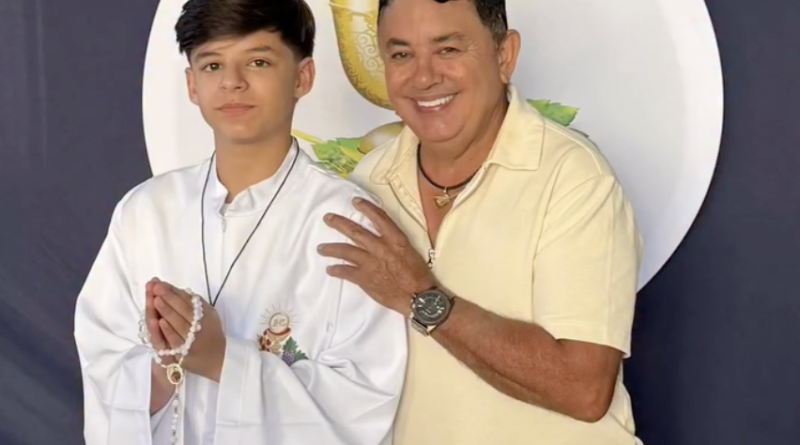 Filho de Cristiano Araújo impressiona por semelhança