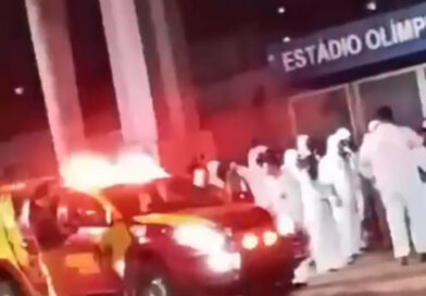 Movimentação estranha em estádio de Goiânia chama atenção