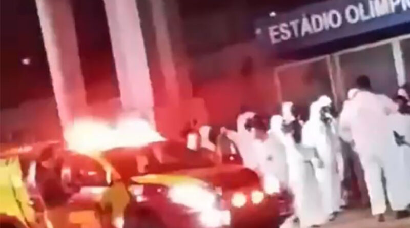 Movimentação estranha em estádio de Goiânia chama atenção