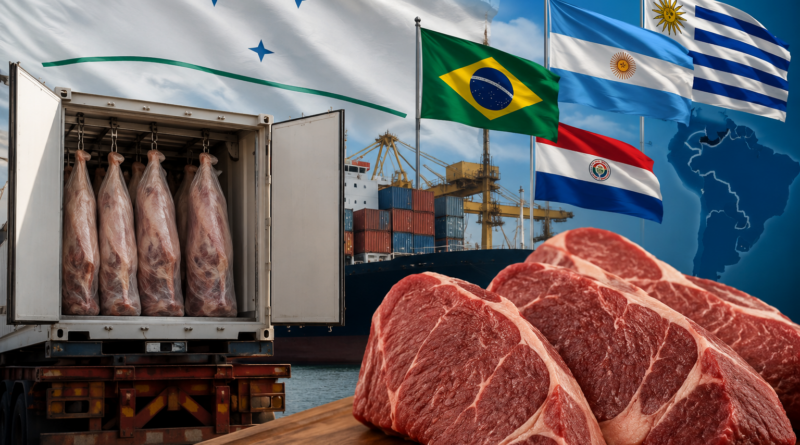 Abiec alerta para risco nas exportações de carne do Mercosul