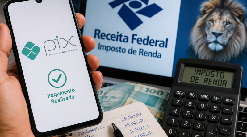Pix não precisa ser declarado no Imposto de Renda, esclarece Receita