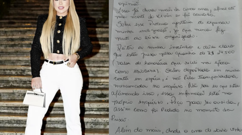Deolane diz ser inocente após prisão por suspeita de lavagem de dinheiro Deolane diz ser inocente após prisão por suspeita de lavagem de dinheiro