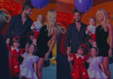 Virginia e Zé Felipe chegam juntos à festa da filha Virginia e Zé Felipe chegam juntos à festa da filha