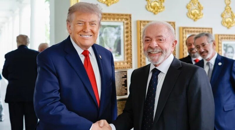 Trump elogia Lula após reunião na Casa Branca