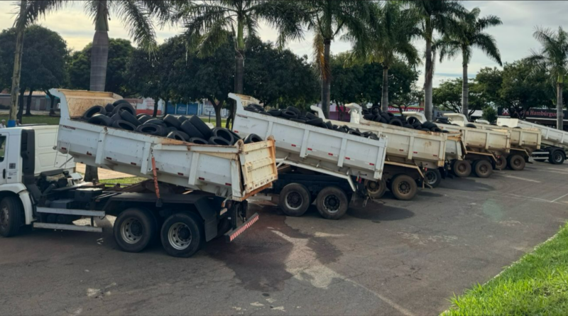 Goiânia realiza Dia D para descarte gratuito de pneus nesta quinta-feira