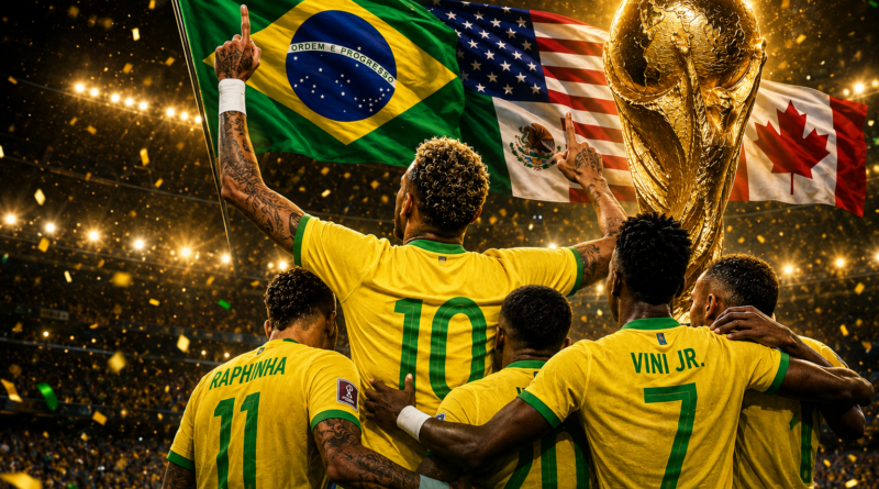 Copa do Mundo 2026 começa com Brasil em busca do hexa Copa do Mundo 2026 começa com Brasil em busca do hexa
