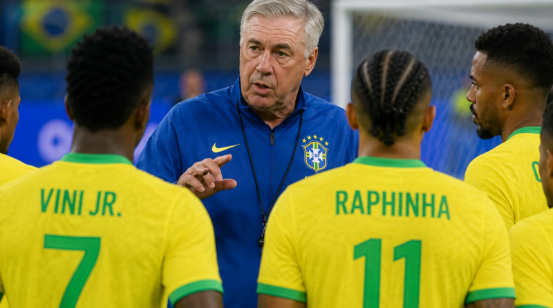 Ancelotti prepara mudanças no Brasil para duelo contra Haiti Ancelotti prepara mudanças no Brasil para duelo contra Haiti