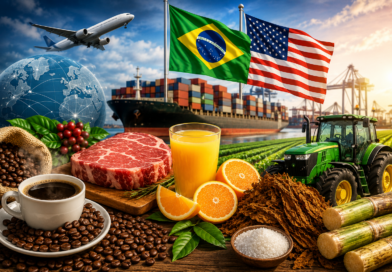 Isenções preservam bilhões de dólares das exportações do agro brasileiro aos EUA Isenções preservam bilhões de dólares das exportações do agro brasileiro aos EUA