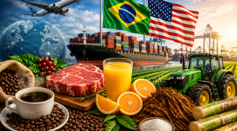 Isenções preservam bilhões de dólares das exportações do agro brasileiro aos EUA