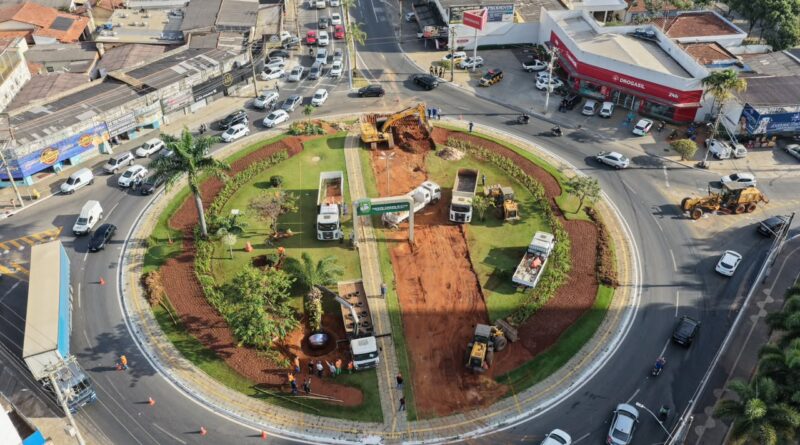 Praça Ciro Lisita passa por revitalização e amplia mobilidade em Goiânia