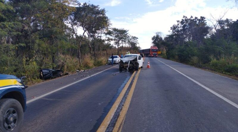 PRF registra 25 acidentes e três mortes nas rodovias federais de Goiás