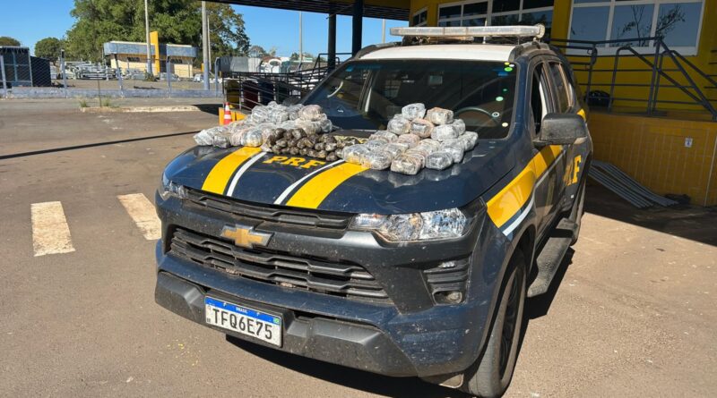 Haxixe: PRF apreende 37 kg escondidos em tanque de carro Haxixe: PRF apreende 37 kg escondidos em tanque de carro