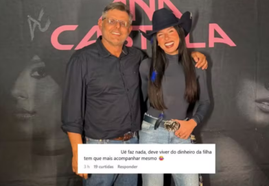 Ana Castela defende o pai após acusação de que ele vive às custas da cantora Ana Castela defende o pai após acusação de que ele vive às custas da cantora