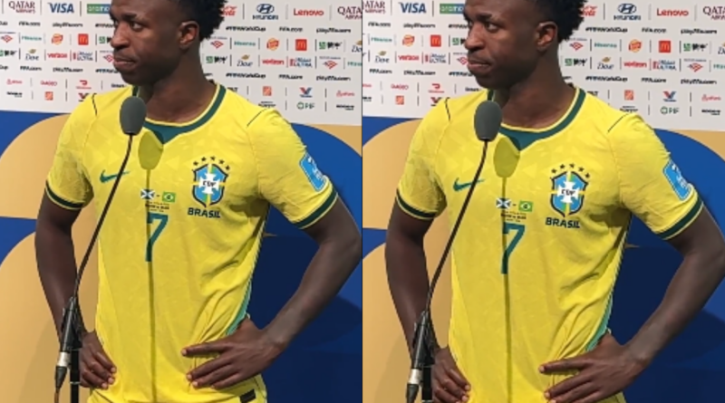 Vini Jr. explica por que não cobrou pênalti e pede desculpas após eliminação