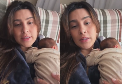 Lauana Prado mostra rotina com filho recém-nascido Lauana Prado mostra rotina com filho recém-nascido