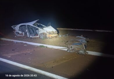 BR-452 tem acidente com morte e três feridos em Goiás