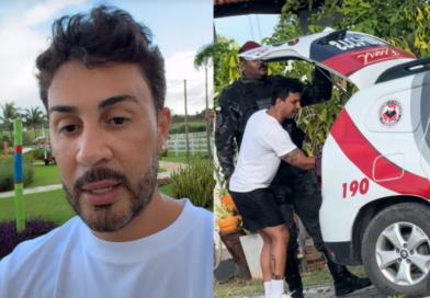 Carlinhos Maia pede desculpas após PMs serem presos ao cederem viatura Carlinhos Maia pede desculpas após PMs serem presos ao cederem viatura