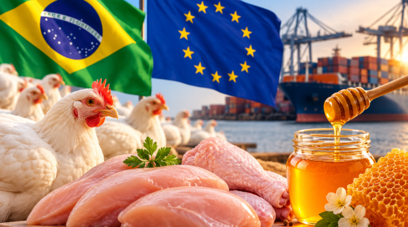 UE aprova qualidade da carne de aves e do mel do Brasil UE aprova qualidade da carne de aves e do mel do Brasil