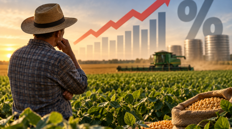 Juros altos aumentam pressão sobre produtor rural pessoa física