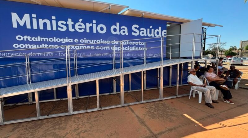 Carreta oftalmológica realiza quase 30 mil procedimentos em Goiânia Carreta oftalmológica realiza quase 30 mil procedimentos em Goiânia