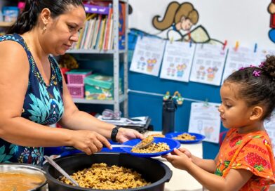 6,8 mil refeições por dia: Prefeitura leva cuidado e alimentação a mais de 3,4 mil alunos 6,8 mil refeições por dia: Prefeitura leva cuidado e alimentação a mais de 3,4 mil alunos