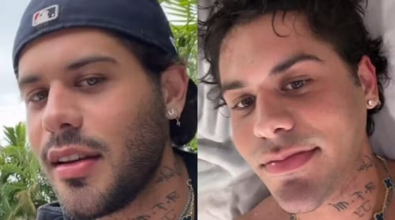 Zé Felipe erra ao fazer a barba e aparece com novo visual Zé Felipe erra ao fazer a barba e aparece com novo visual