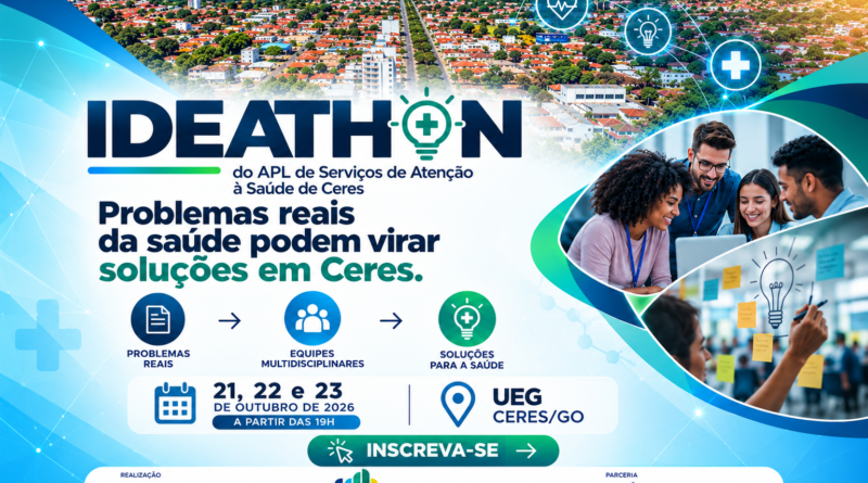 Ideathon em Ceres reúne inovação para desafios da saúde