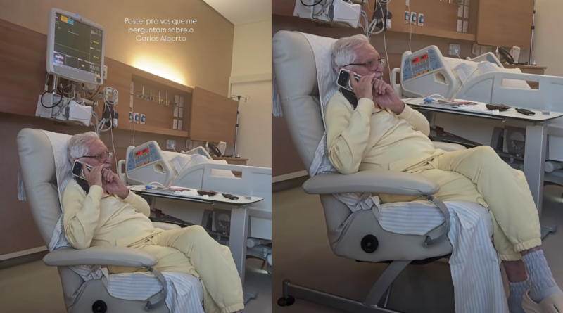 Carlos Alberto de Nóbrega será submetido a cirurgia cardíaca