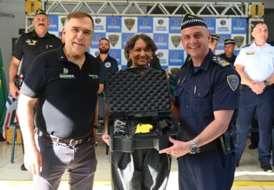 GCM de Goiânia recebe 450 dispositivos e novas motos GCM de Goiânia recebe 450 dispositivos e novas motos