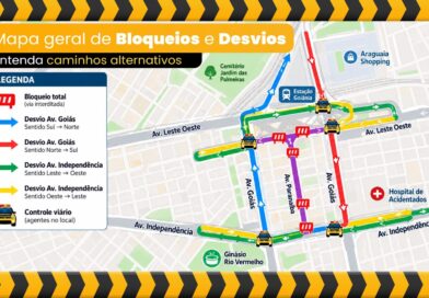 Festival Viva Goiânia terá bloqueios no trânsito do Centro Festival Viva Goiânia terá bloqueios no trânsito do Centro
