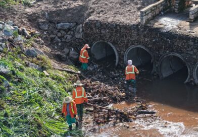 Comurg limpa mais de 4 milhões de m² de áreas de córregos