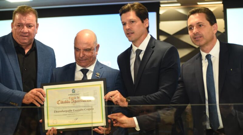 Presidente do TJ-Go, governador de Goiás e prefeito Vilela inauguram novo Fórum Cível de Aparecida